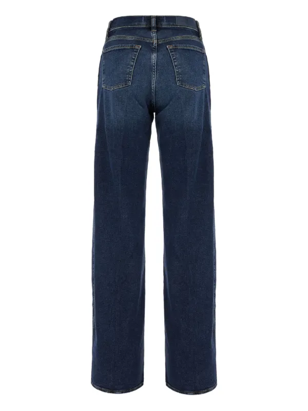 For All Mankind high-waisted Jeans Blue FARFETCH PH