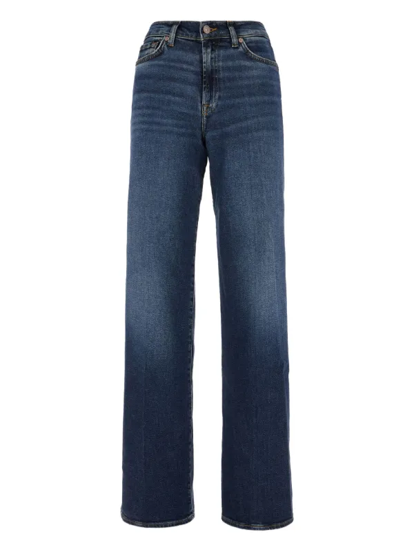 For All Mankind high-waisted Jeans Blue FARFETCH PH