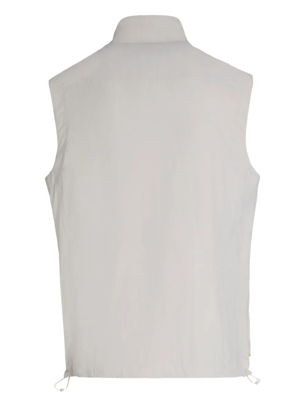 Alphatauri Whirl gilet met cargo zak en rits Beige