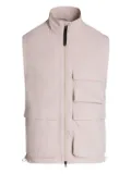Alphatauri Whirl zip-front cargo-pocket gilet - Neutrals