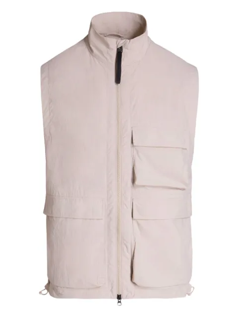Alphatauri Whirl zip-front cargo-pocket gilet