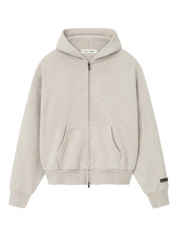 パーカー・フーディ Fear Of God Zip Grey Cotton Hoodie 30738610_59541198_600.jpg