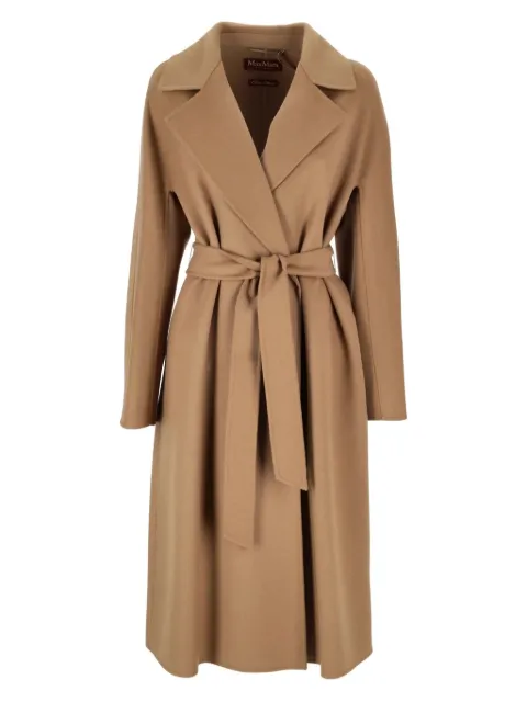 Max Mara abrigo cruzado con cinturón