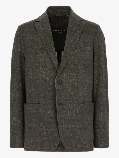 Circolo 1901 speckled two-button jacket