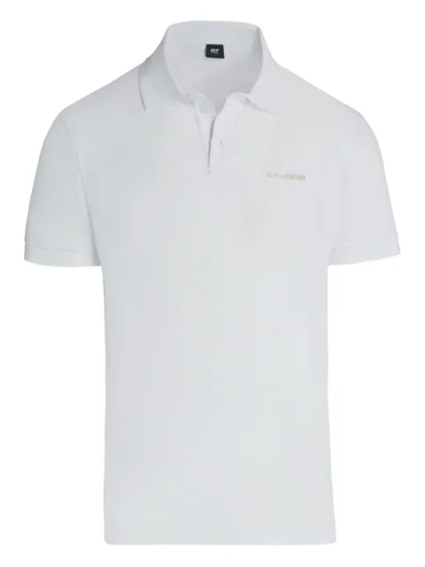Alphatauri Jesh logo-embroidered polo shirt