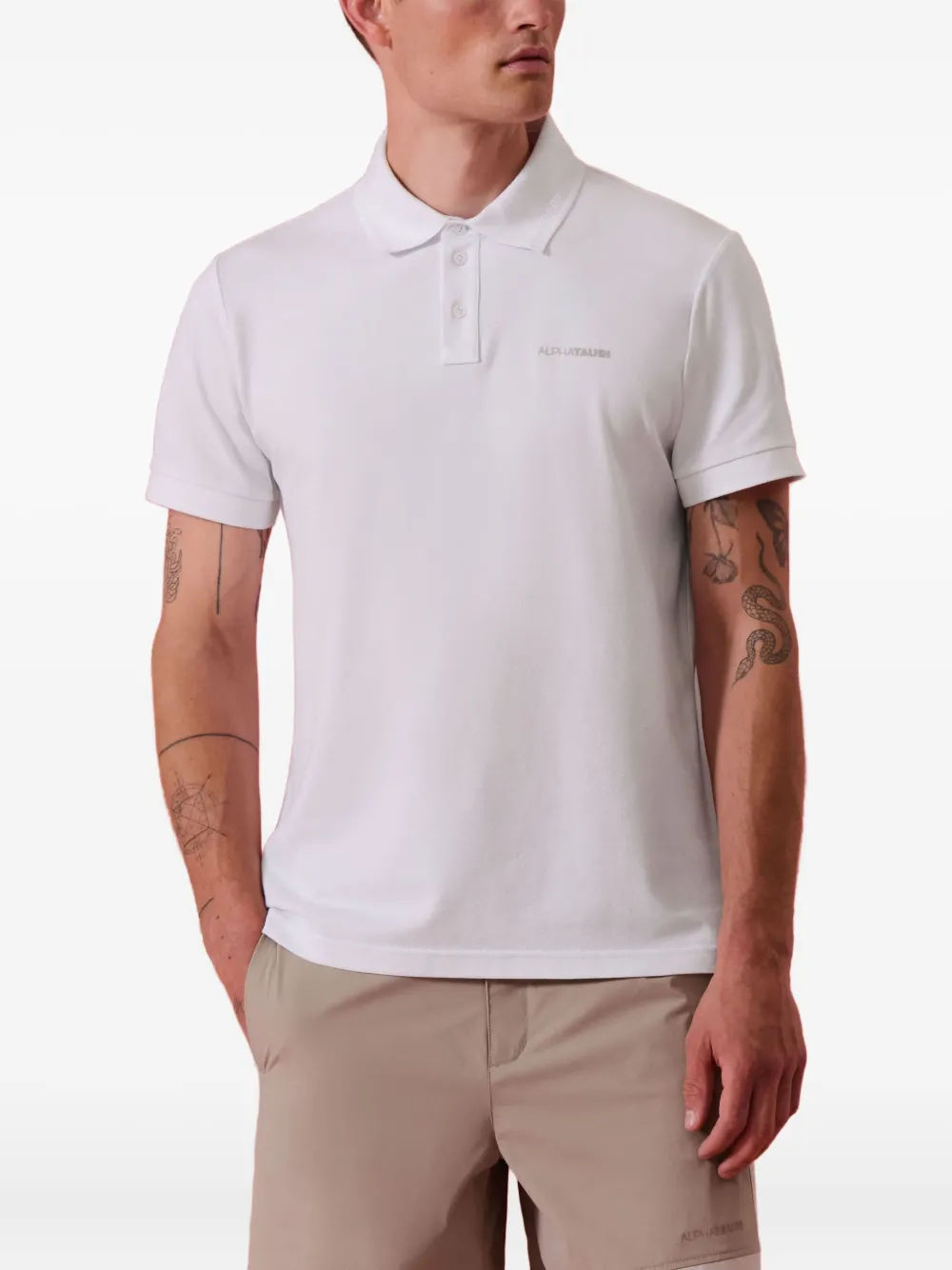 Alphatauri Jesh logo-embroidered polo shirt | Image 2