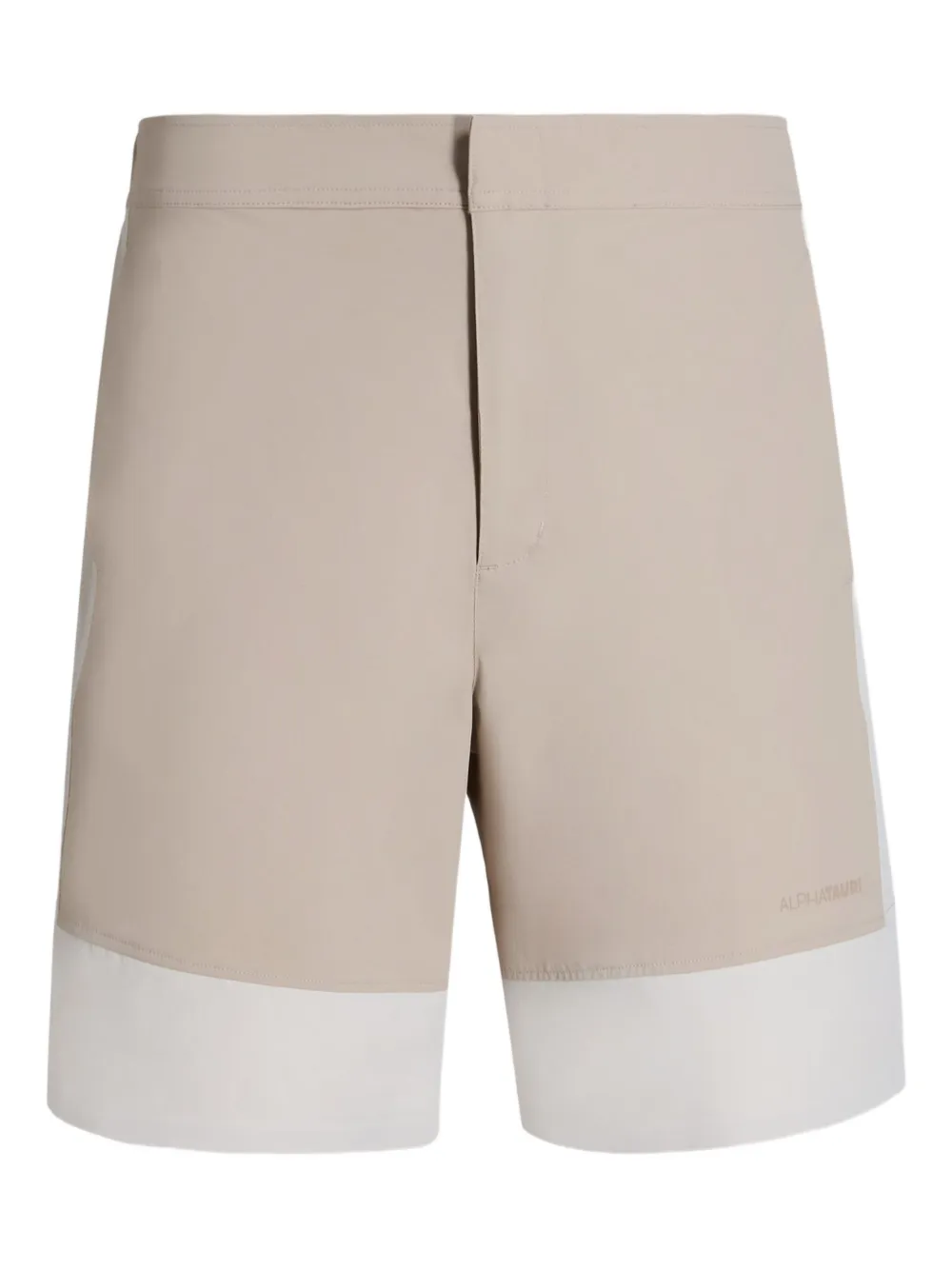 Alphatauri Pin two-tone shorts | Neutrals | Image 1