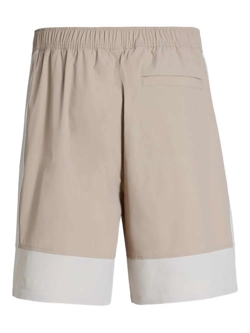 Alphatauri Tweekleurige shorts Beige