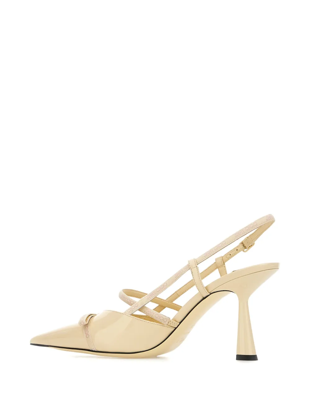 Jimmy Choo Danica slingback pointed-toe heeled pumps Neutrals