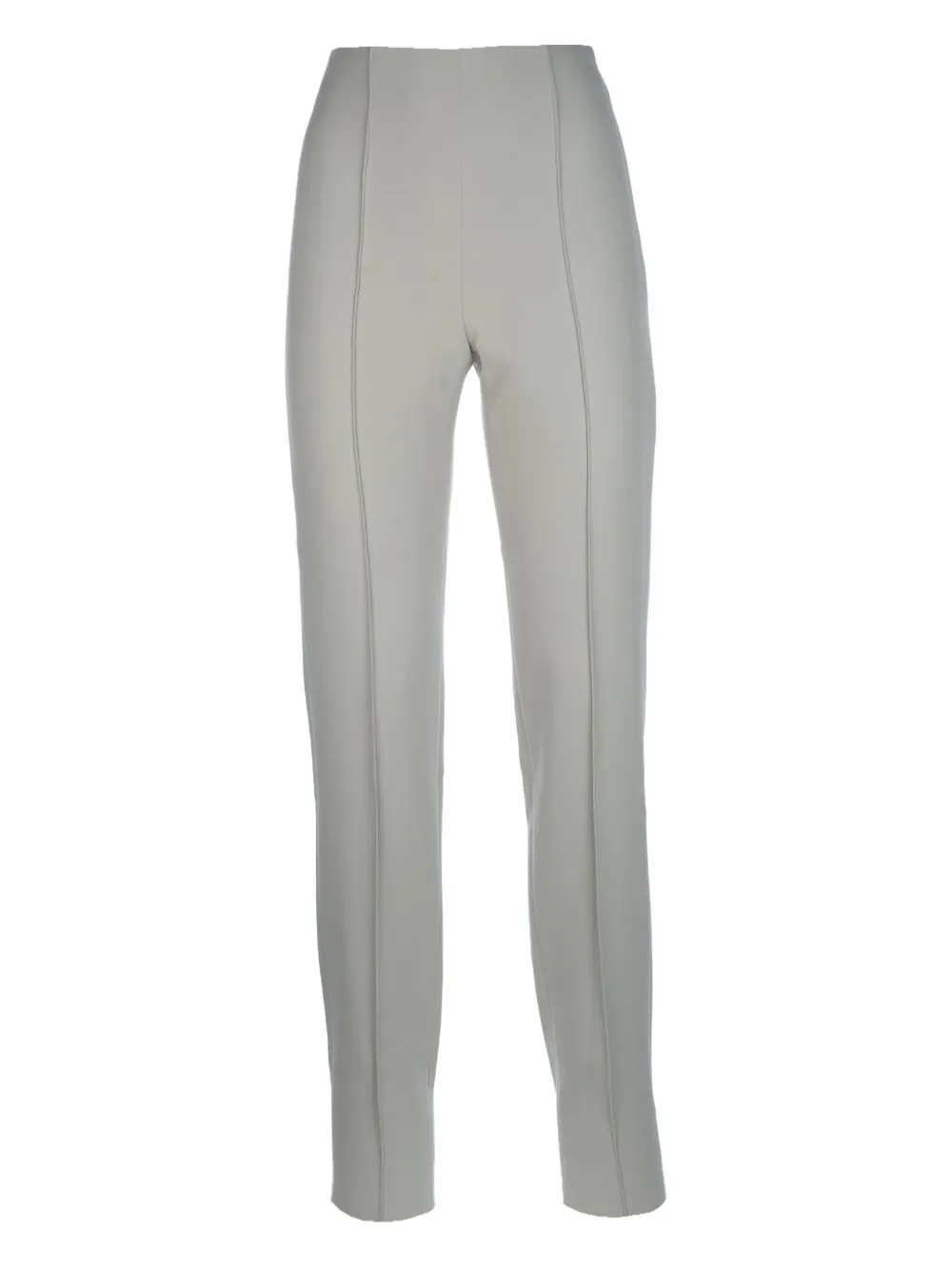 Giorgio Armani front-seam trousers Grijs