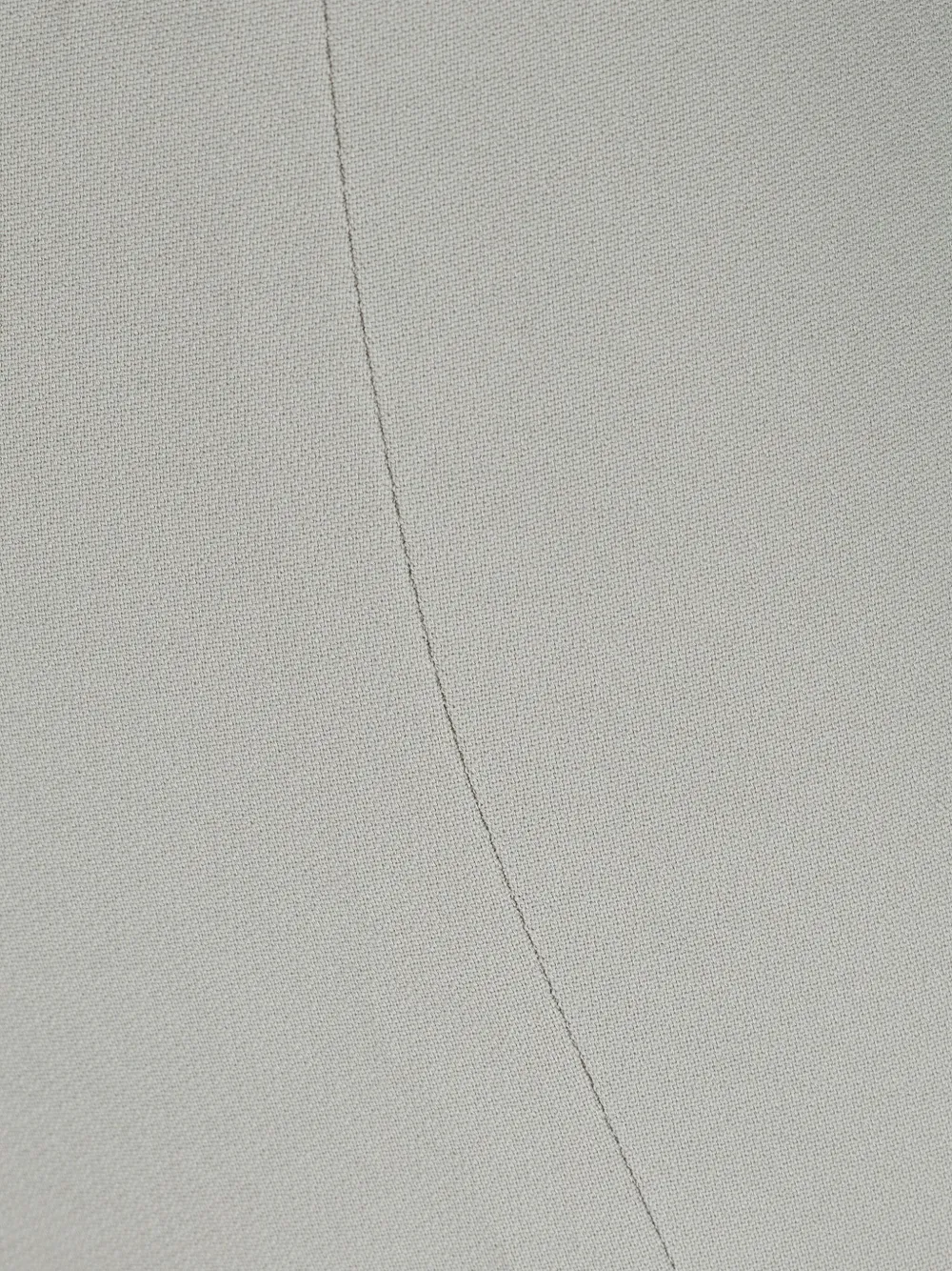 Giorgio Armani front-seam trousers Grijs