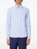 Paul Smith striped long-sleeved shirt - Blue