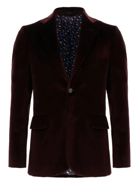 Paul Smith بليزر مخملي بزرين