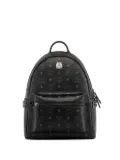 MCM Zaini studded monogram backpack - Black