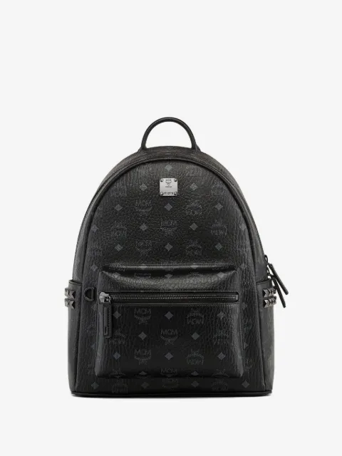 MCM Zaini studded monogram backpack