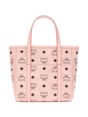 Kei Mcm Powder Pink Bag Mini Backpack Mini Mcm Pink Luggage