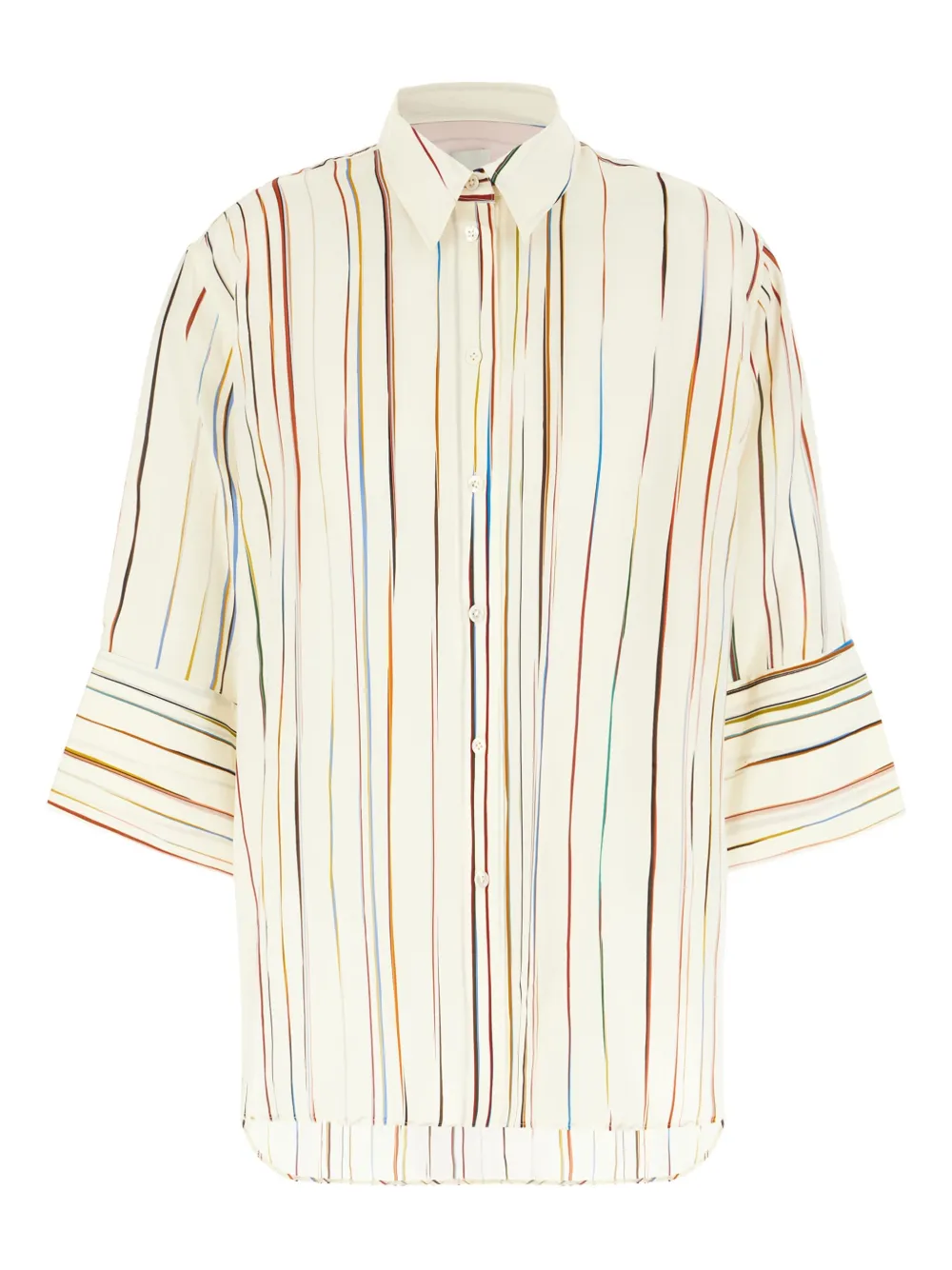 Paul Smith Signature Stripe short-sleeve shirt - ニュートラル Paul Smith Signature Stripe short-sleeve shirt - ニュートラル