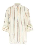Paul Smith Signature Stripe short-sleeve shirt - Neutrals