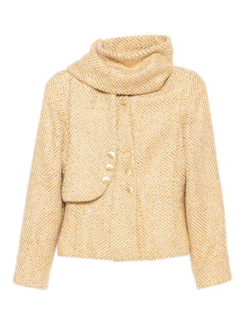 CHANEL Pre-Owned 2000 collarless jacket