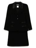 CHANEL Pre-Owned 1997 setup suit jacket skirt - Black