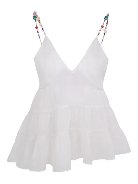 AZEEZA Viola ruffled tiered top
