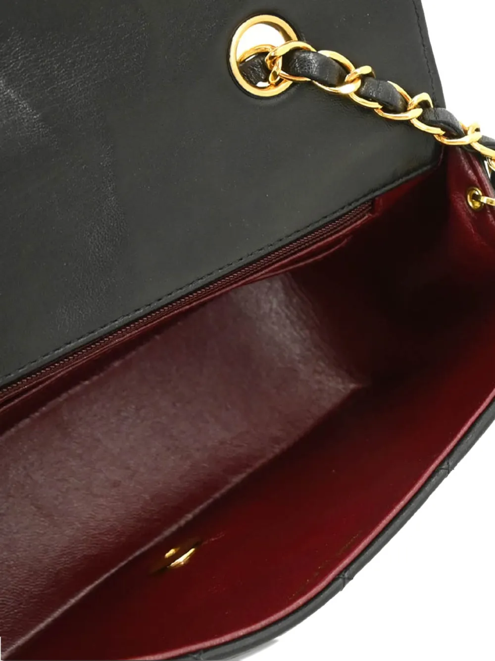  Chanel Pre-owned 1995 Small Diana Shoulder Bag - Black 