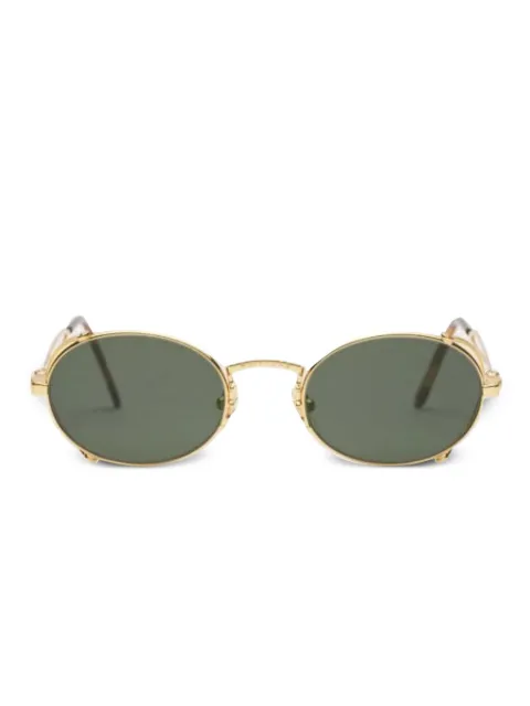 Jean Paul Gaultier lentes de sol con armazón ovalada