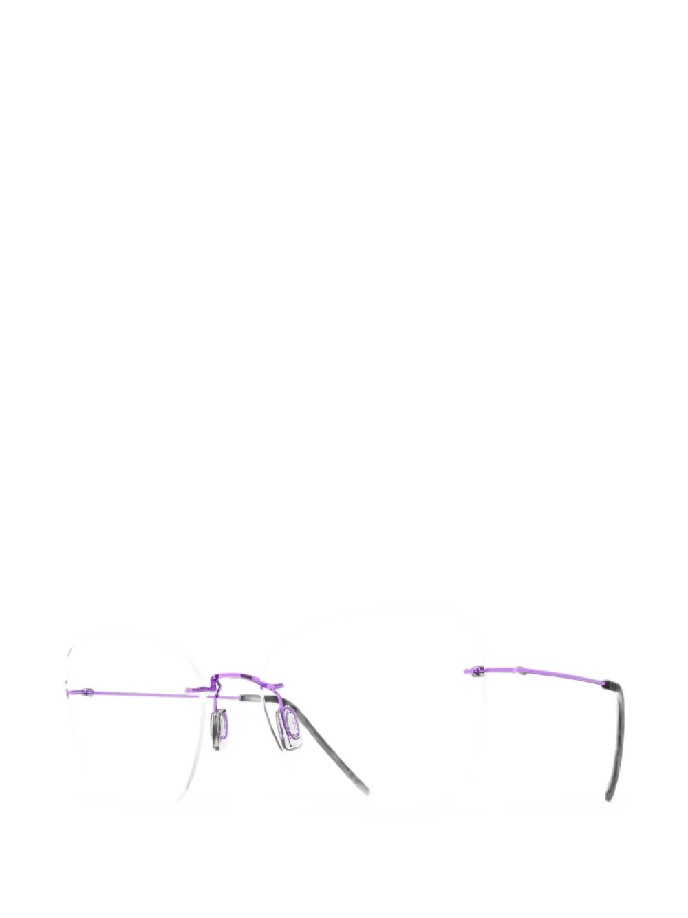 Blackfin Aero Loop rimless glasses - Viola