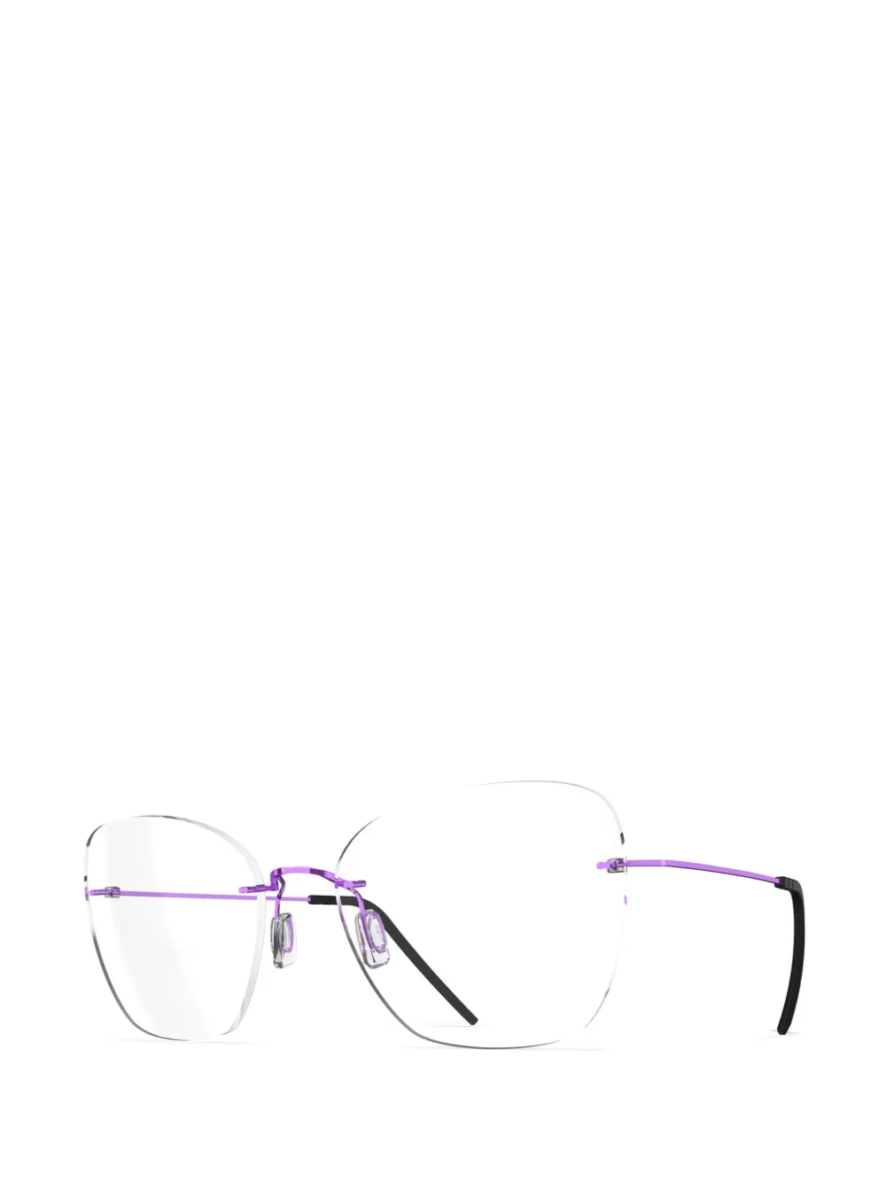 Blackfin Aero Loop rimless glasses - Viola