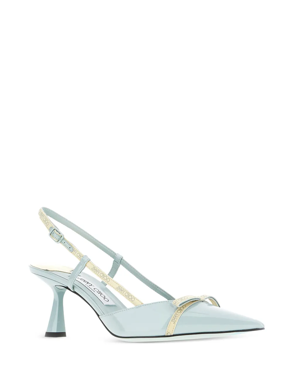 Jimmy Choo 65mm Camila slingback pointed-toe pumps Green