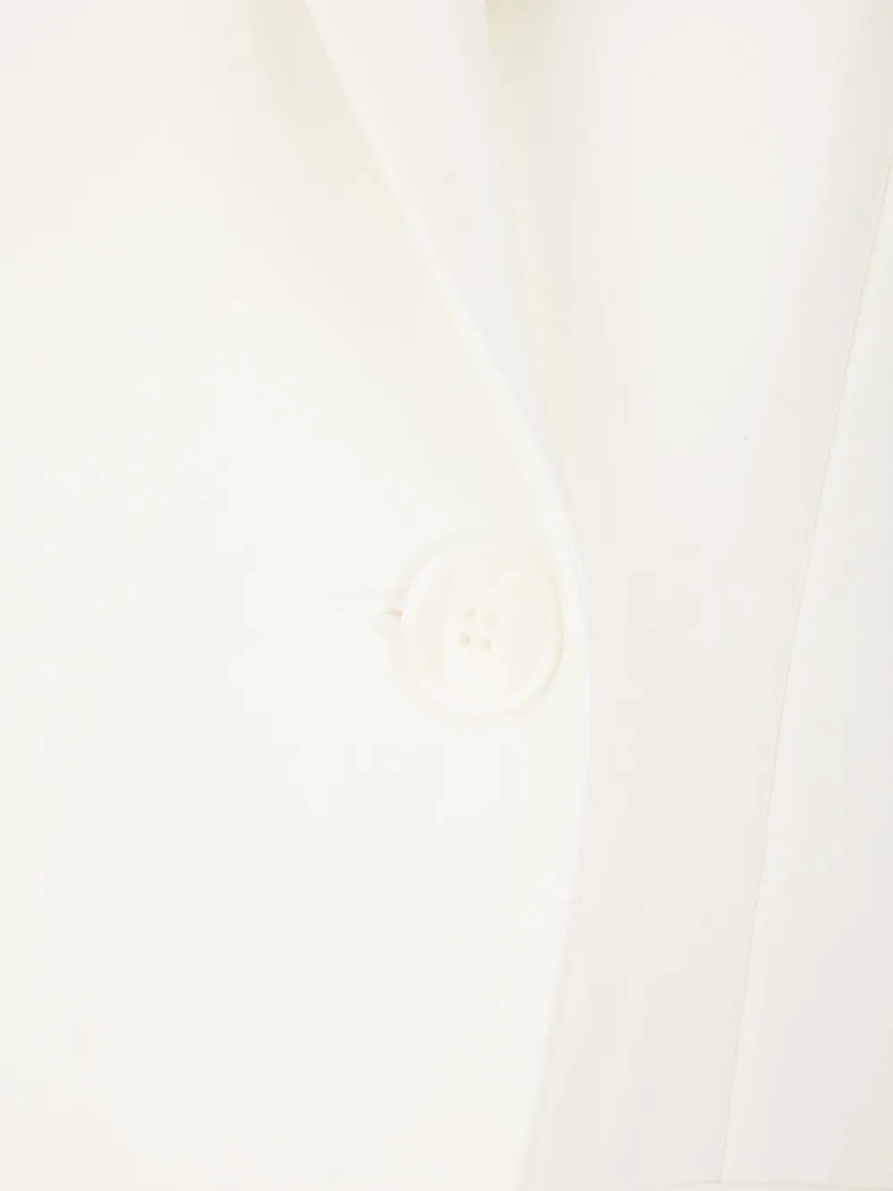 Post Scriptum Double-breasted Button Blazer In White