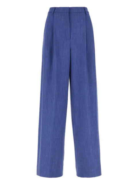 POST SCRIPTUM pleated concealed trousers
