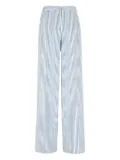 POST SCRIPTUM pinstripe trousers - Blue