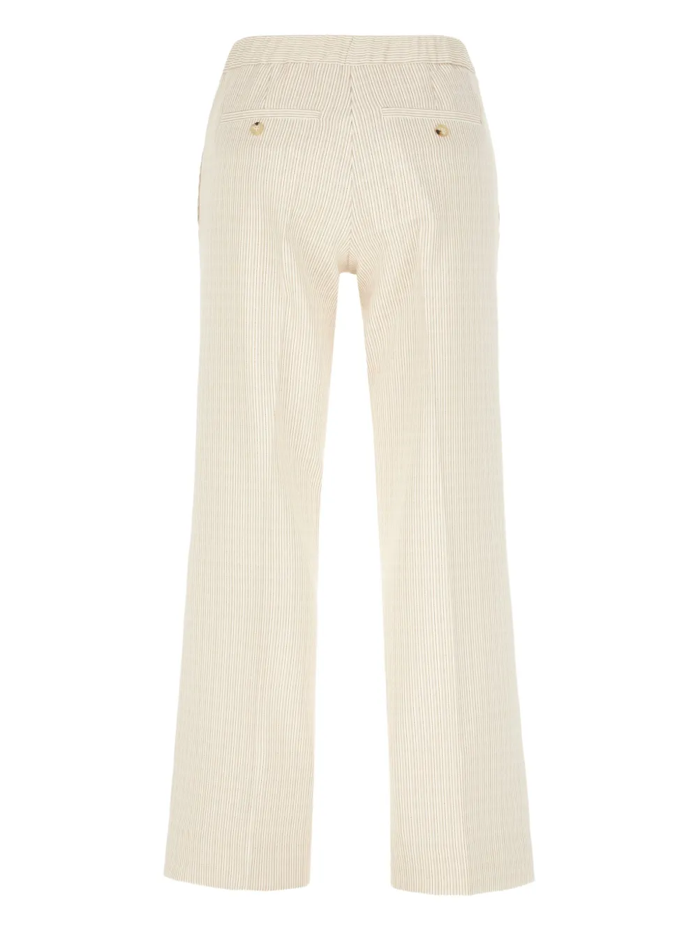 POST SCRIPTUM Broek met krijtstreep - Beige