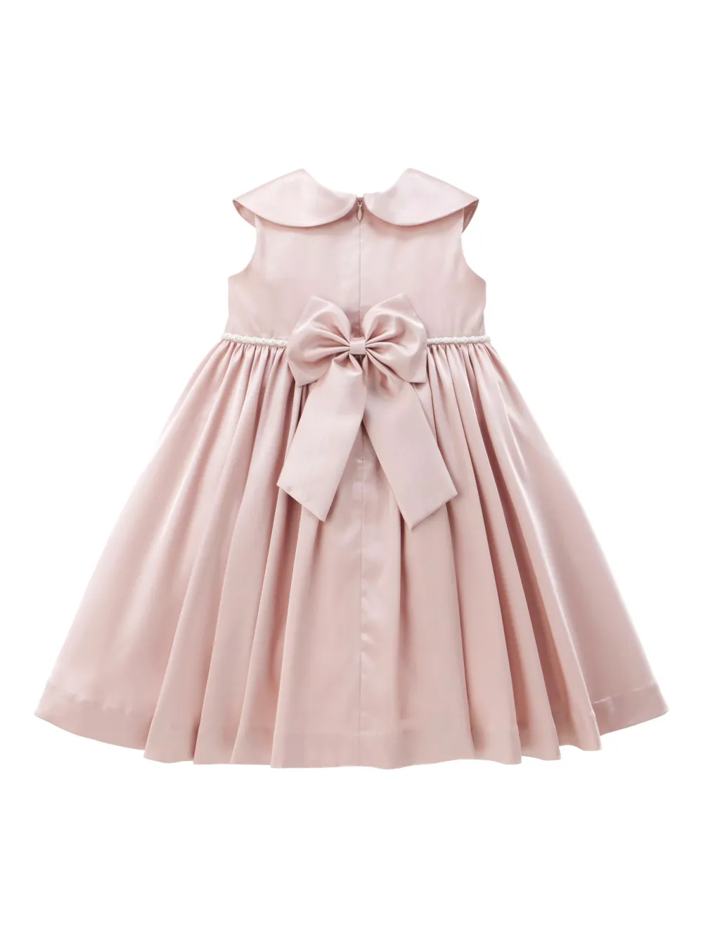 Miki House Peter Pan-collar sleeveless dress Roze