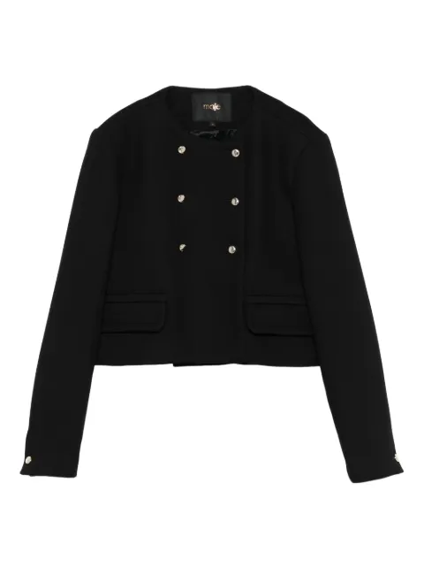 Maje blazer corto con doble botonadura