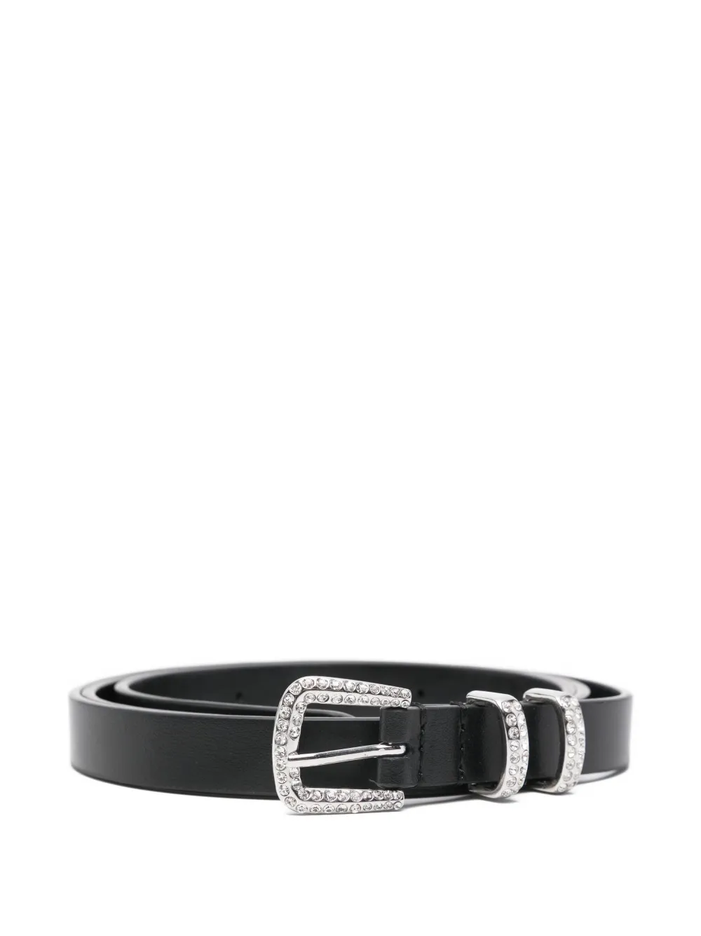 Maje embellished-buckle belt | Black | Image 1