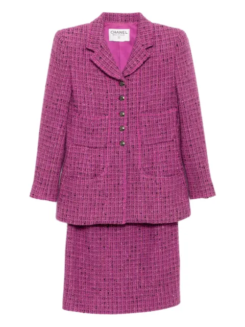 CHANEL Pre-Owned 1990-2000s setup suit jacket skirt