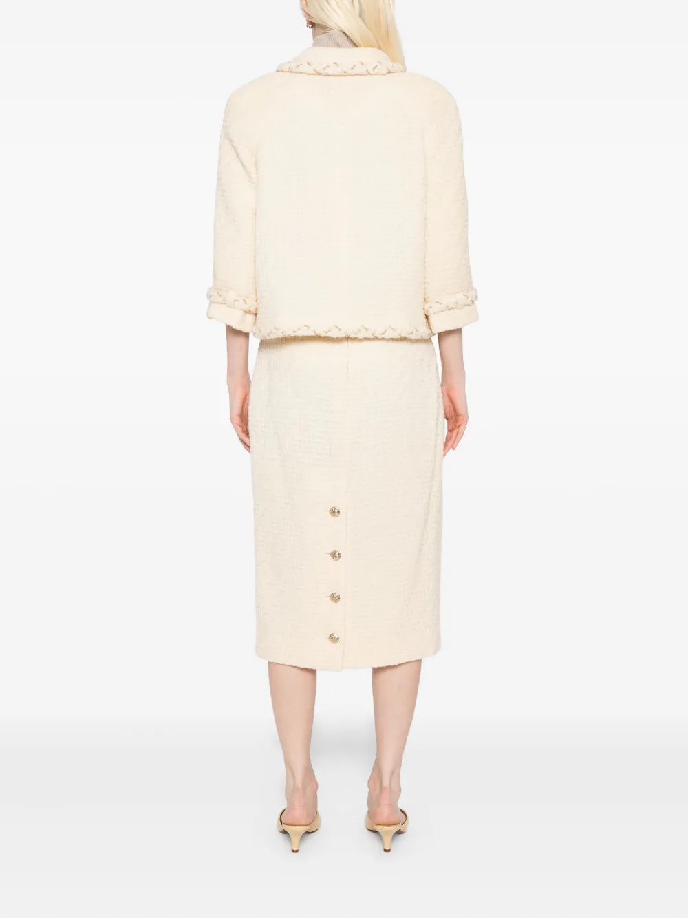 CHANEL Pre-Owned Tailleur con gonna 2007 | Completi Pre-owned | Image 3