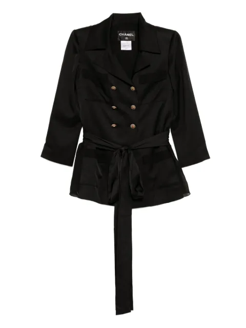 CHANEL Pre-Owned 2010 double-breasted jacket