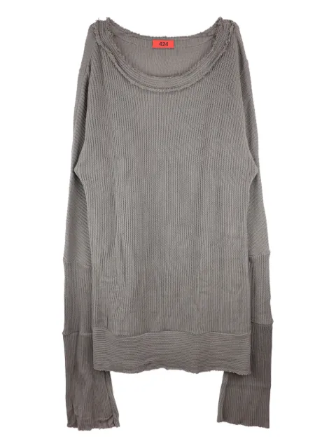 424 ribbed sweater