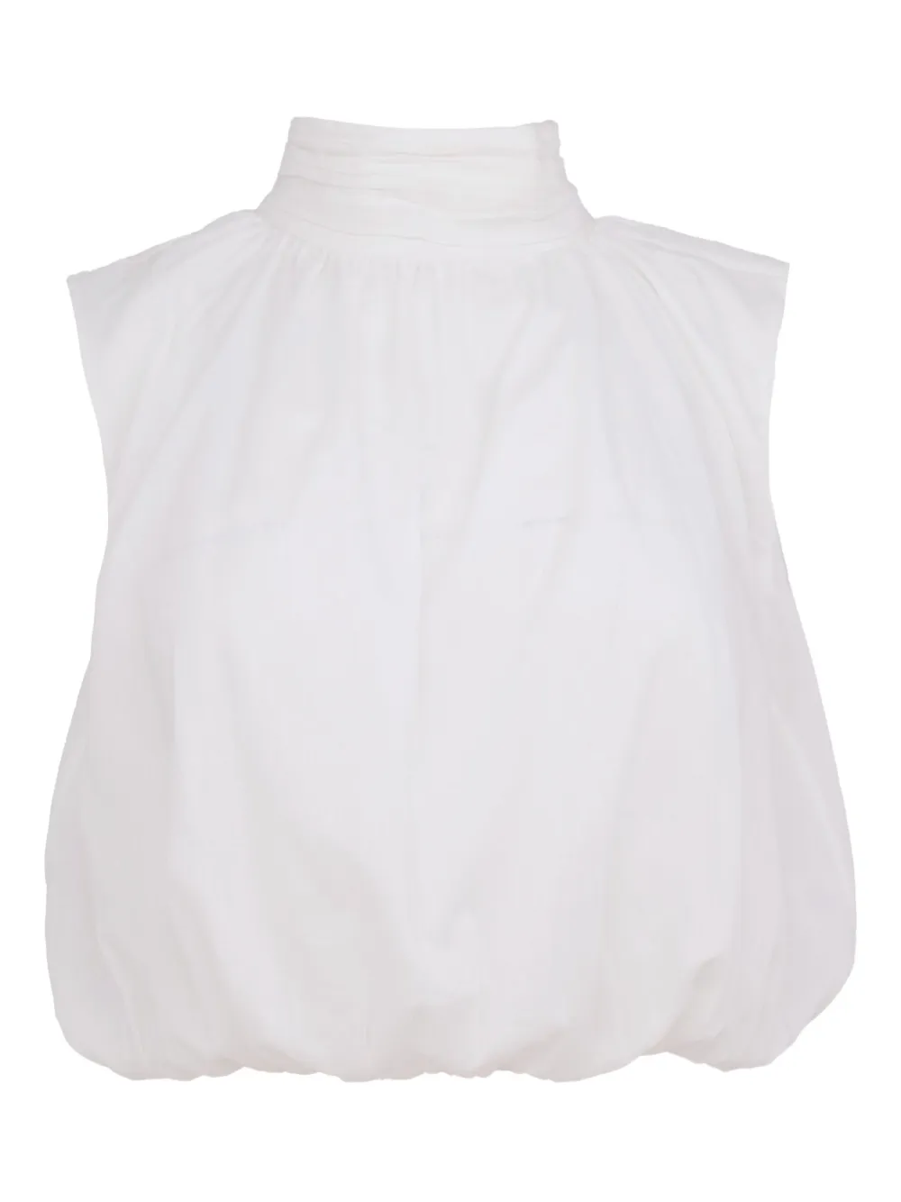 Imara high-neck blouse
