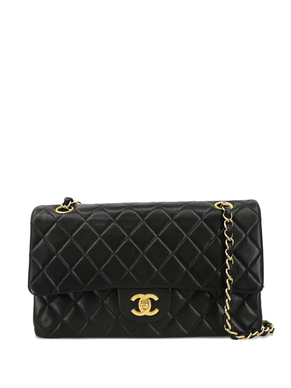 CHANEL Pre-Owned 2003 medium Double Flap shoulder bag | Black | Image 1