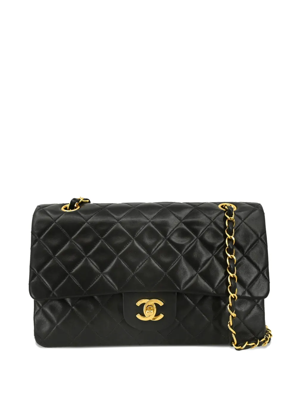 CHANEL Pre-Owned 1995 medium Double Flap shoulder bag | Black | Image 1