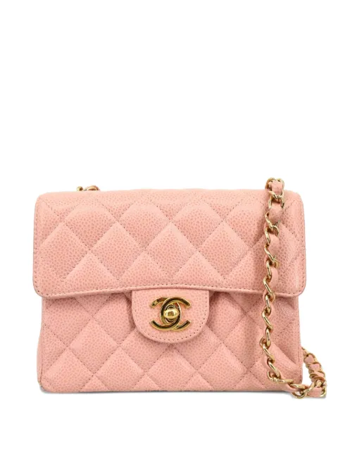 CHANEL Pre-Owned شنطة كتف 'كلاسيك فلاب' صغيرة 2003