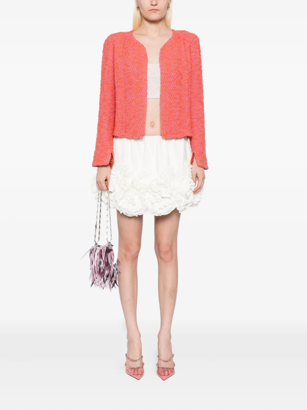 CHANEL Pre-Owned 1999 tweed jacket | Image 2