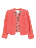 CHANEL Pre-Owned 1999 tweed jacket - Pink