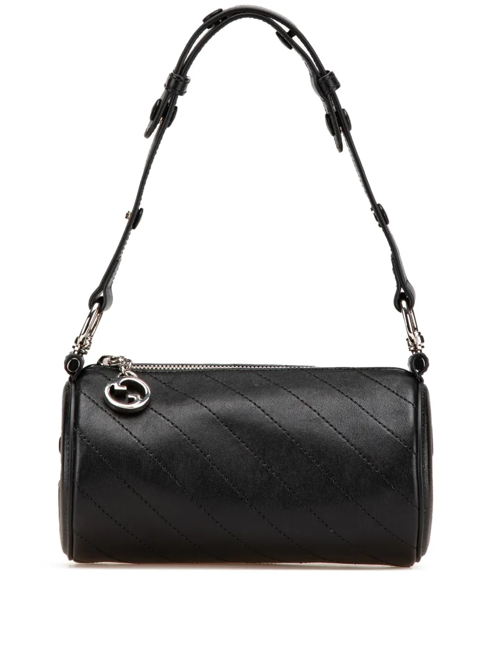 Gucci Pre-Owned 2016-2025 Mini Leather Blondie shoulder bag - ブラック Gucci Pre-Owned 2016-2025 Mini Leather Blondie shoulder bag - ブラック
