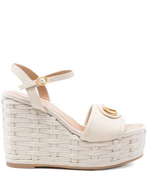 Valentino Garavani 120mm wedge sandals