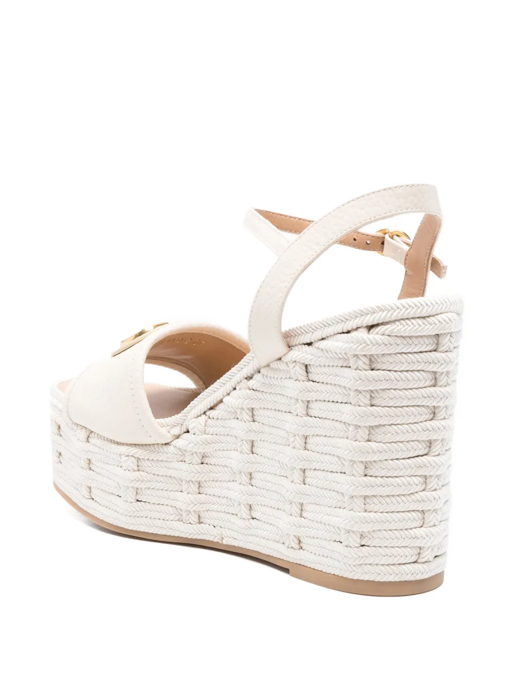 Valentino Garavani 120mm wedge sandals Neutrals